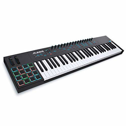 Picture of Alesis VI61 | 61-Key USB MIDI Keyboard Controller with 16 Pads, 16 Assignable Knobs, 48 Buttons and 5-Pin MIDI Out Plus Production Software Included