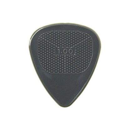 Picture of D'Andrea Snarling Dog Brain Nylon Guitar Picks 12 Pack with Tin Box (Grey, 1.00mm)