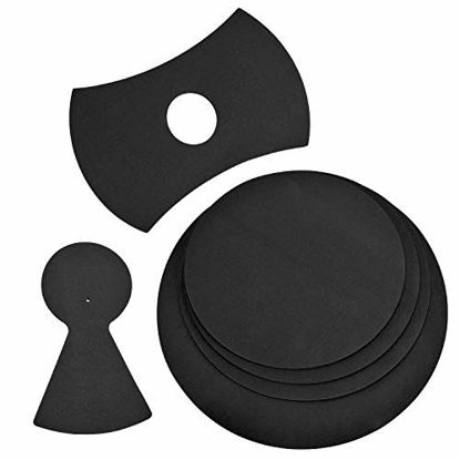 Picture of 4 Pack Drum Mutes, 12,13,14,16" Drum Silencers (4 Pack with Cymbal + Hi hats)