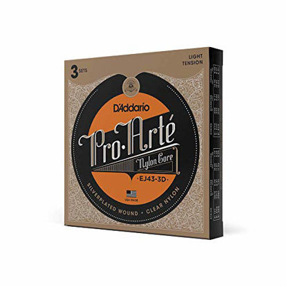 Picture of D'Addario Classical Guitar Strings (EJ43-3D)