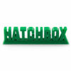 Picture of HATCHBOX PETG 3D Printer Filament, Dimensional Accuracy +/- 0.03 mm, 1 kg Spool, 1.75 mm, Green (3D PETG-1KG1.75-GRN)