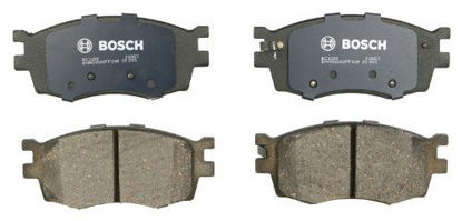 Picture of Bosch BC1156 QuietCast Premium Ceramic Disc Brake Pad Set For Hyundai: 2006-2011 Accent; Kia: 2006-2011 Rio, 2006-2011 Rio5; Front