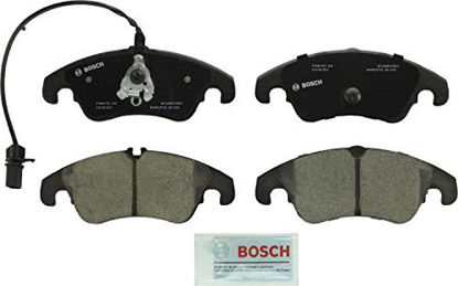 Picture of Bosch BC1322 QuietCast Premium Ceramic Disc Brake Pad Set For Select Audi A4, A4 Quattro, A5, A5 Quattro, A6, A6 Quattro, A7 Quattro, Allroad, Q5, S4, S5; Mercedes-Benz E300; Front