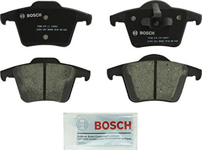Picture of Bosch BC980 QuietCast Premium Ceramic Disc Brake Pad Set For 2003-2014 Volvo XC90; Rear