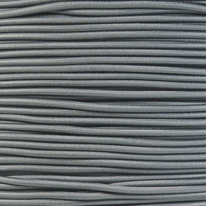 Picture of PARACORD PLANET Elastic Bungee Nylon Shock Cord 2.5mm 1/32", 1/16", 3/16", 5/16", 1/8, 3/8", 5/8", 1/4", 1/2 inch Crafting Stretch String 10 25 50 & 100 Foot Lengths Made in USA