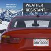 Picture of Rightcar Solutions Flawless Silicone License Plate Frame - Rust-Proof. Rattle-Proof. Weather-Proof. - Red