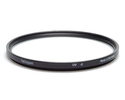 Picture of Heliopan 52mm UV Filter (705201) with specialty Schott glass in floating brass ring