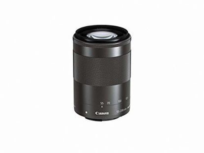 Picture of Canon EF-M 55-200mm f/4.5-6.3 Image Stabilization STM Lens (Black) (Renewed)