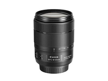 Picture of Canon EF-S 18-135mm f/3.5-5.6 Image Stabilization USM Lens (Black) (Renewed)