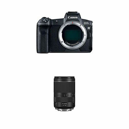 Picture of Canon EOS R Mirrorless Digital Camera (Body Only) and RF 24-240mm f/4-6.3 is USM, Black