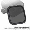 Picture of LENSKINS 4-Pack Lens Filter ND8 ND16 ND32 CPL for GoPro Hero 8 Black, Neutral Density and Circular Polarizer Lens Filter Kit Lens Protector for GoPro 8 Black Accessories