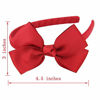 Picture of 7Rainbows Cute Light Orchid Bow Headband for Girls Toddlers.