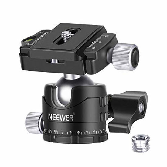 GetUSCart Neewer Professional 28MM LowProfile Tripod Ball Head 360