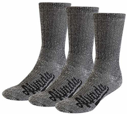 Picture of Alvada 80% Merino Wool Hiking Socks Thermal Warm Crew Winter Boot Sock for Men Women 3 Pairs SM