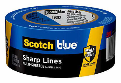 Picture of Scotch Painter's Tape 2093EL-48E Trim + BASEBOARDS Painter's Tape, 1.88-Inch x 60-Yards, Blue