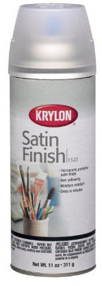 Picture of Krylon K01323000 Gallery Series Artist and Clear Coatings Aerosol, 11-Ounce, Satin Finish