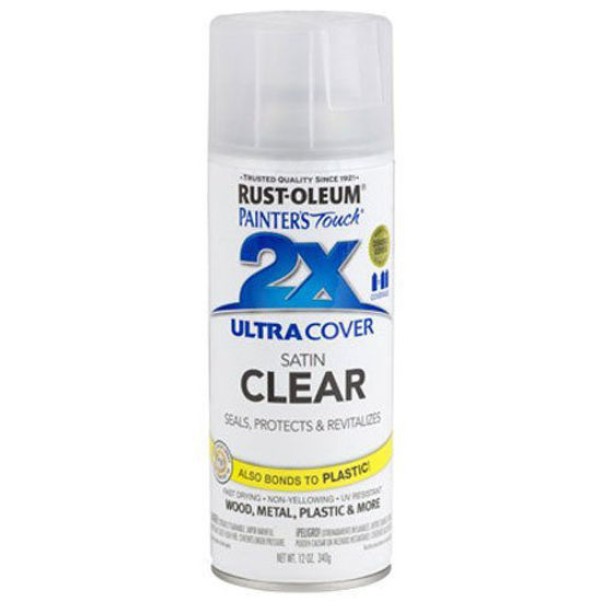 Picture of Rust-Oleum 249845 Painter's Touch 2X Ultra Cover, 12 Oz, Satin Clear