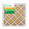 Picture of FilterBuy 23.5x23.5x1 MERV 11 Pleated AC Furnace Air Filter, (Pack of 2 Filters), 23.5x23.5x1 - Gold