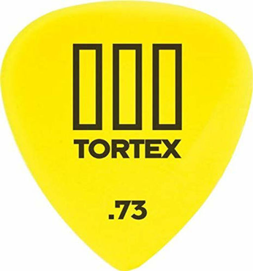 Picture of Dunlop 462R.73 Tortex TIII, Yellow, .73mm, 72/Bag