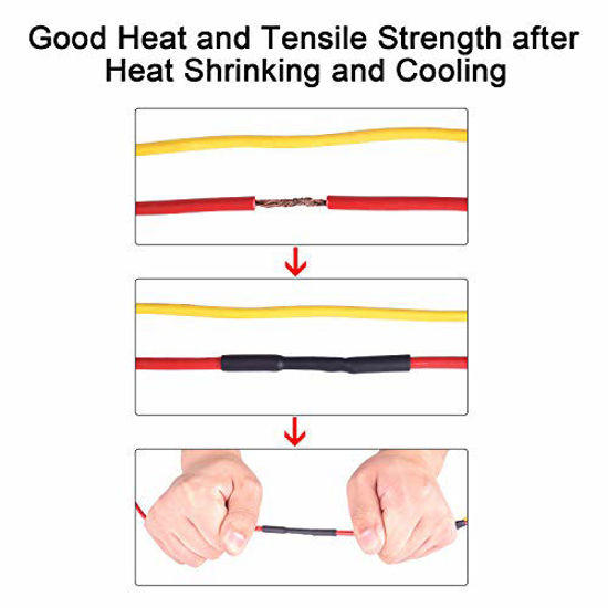 thumbnail image 2 of 2 Inch (Diameter) 3:1 Waterproof Heat Shrink Tubing Kit, Large 2 of 10