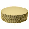 Picture of 30-Pack Cake Board Rounds, Circle Cardboard Base Boards, 8, 10 and 12-Inch. Perfect for Cake Decorating, 10 of Each Size (Gold, 30)