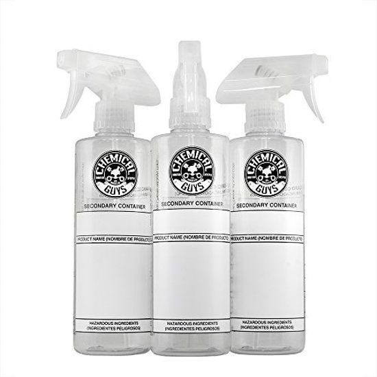 Picture of Chemical Guys ACC137 Secondary Container Dilution Bottle with Natural Sprayer, 3 Pack, 16 oz