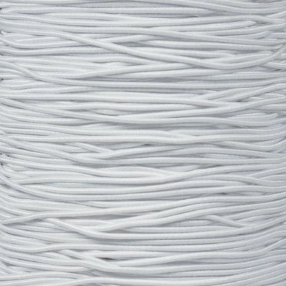 Picture of PARACORD PLANET Elastic Bungee Nylon Shock Cord 2.5mm 1/32", 1/16", 3/16", 5/16", 1/8, 3/8", 5/8", 1/4", 1/2 inch Crafting Stretch String 10 25 50 & 100 Foot Lengths Made in USA