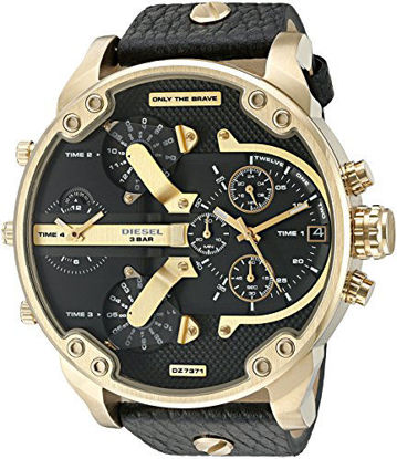Picture of Diesel Mr. Daddy Analog Quartz 2.0 Two Hand Leather Watch