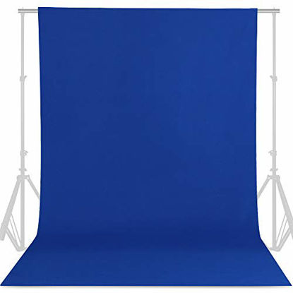 Picture of GFCC 6FT x 10FT Royal Blue Backdrop Background Blue Photo Background Photography Backdrop for Photoshoot Screen for Video Recording Picture