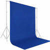 Picture of GFCC 6FT x 10FT Royal Blue Backdrop Background Blue Photo Background Photography Backdrop for Photoshoot Screen for Video Recording Picture