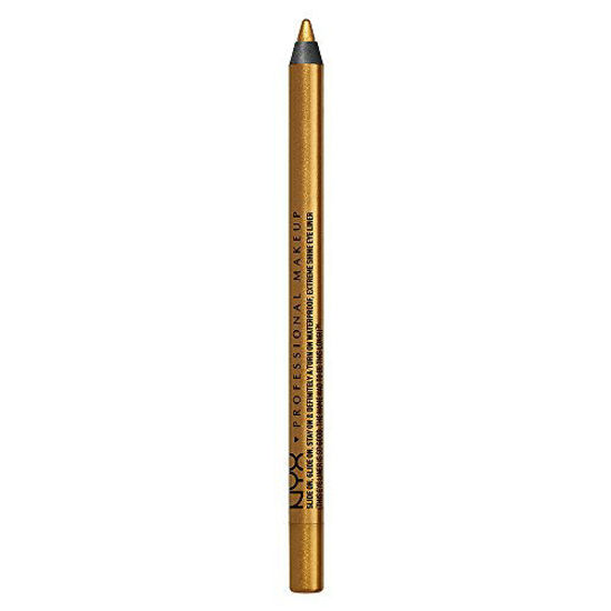 Picture of NYX PROFESSIONAL MAKEUP Slide On Pencil, Waterproof Eyeliner Pencil, Glitzy Gold