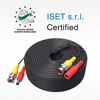 Picture of ANNKE (4) 150 Feet Video Power Cable for Security Camera System, All-in-One BNC Video and Power CCTV Security Camera Cable with Female Connectors-W100 (4-Pack)