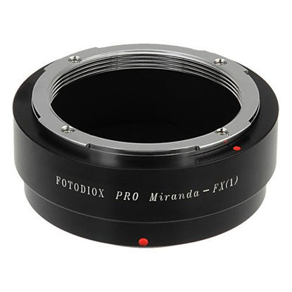 Picture of Fotodiox Pro Lens Mount Adapter, for Miranda Lens to Fujifilm X-Mount Mirrorless Cameras