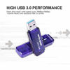 Picture of Micro Center SuperSpeed 2 Pack 64GB USB 3.0 Flash Drive Gum Size Memory Stick Thumb Drive Data Storage Jump Drive (64G 2-Pack)