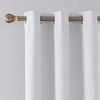 Picture of Deconovo Darken Thermal Insulated Blackout Drape Grommet Curtain for Living Room, 42x63 Inch, Off White