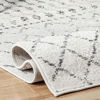 Picture of nuLOOM Moroccan Blythe Runner Rug, 2' 6" x 16', Dark Grey