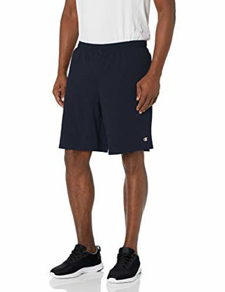 Picture of Champion Men's Jersey Short with Pockets, Navy, 4X-Large