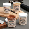 Picture of Water-Based Wood & Grain Filler - Mahogany - 1 Gallon by Goodfilla | Replace Every Filler & Putty | Repairs, Finishes & Patches | Paintable, Stainable, Sandable & Quick Drying