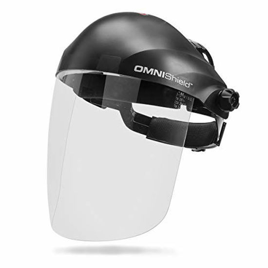 Picture of Lincoln Electric OMNIShield Professional Face Shield | Anti-Fog Coated Clear Lens | Premium Headgear | K3751-1
