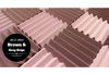 Picture of Soundproofing Acoustic Studio Foam - Brown Color - Wedge Style Panels 12x12x2 Tiles - 4 Pack