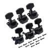 Picture of Musiclily 3+3 Semiclosed Guitar Tuners 3L3R String Tuning Pegs Keys Machine Heads Set for Epiphone Les Paul Electric Guitar or Acoustic Guitar, Black