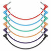 Picture of Donner 12 Inch Colored Guitar Effect Pedal Patch Cables 6 Packs