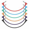 Picture of Donner 12 Inch Colored Guitar Effect Pedal Patch Cables 6 Packs