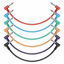 Picture of Donner 12 Inch Colored Guitar Effect Pedal Patch Cables 6 Packs