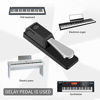 Picture of Donner DSP-003 Universal Sustain Pedal with Polarity Switch for MIDI Keyboards, Digital Pianos, Synth (1/4 Inch Jack)