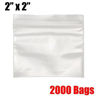 Picture of iMBAPrice 2000 - (2'' x 2'') Clear Reclosable Zipper Bags, Total 2000 Bags