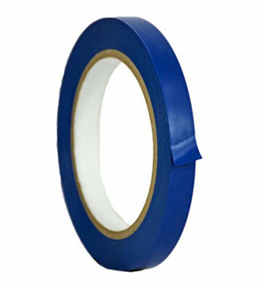 Picture of WOD VTC365 Dark Blue Vinyl Pinstriping Tape, 1/2 inch x 36 yds. for School Gym Marking Floor, Crafting, & Stripping Arcade1Up, Vehicles and More