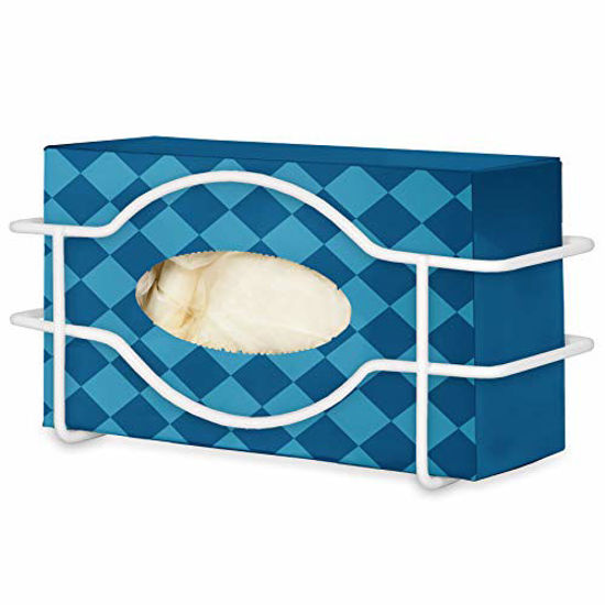 Picture of Stock Your Home Glove Box Dispenser (White) - Metal Glove Holder for Wall Mount - Glove Box Holder - Glove Holder on Wall - Glove Dispenser Wall Mount - Glove Box Holder Wall Mount - Gloves Holder