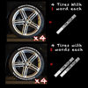 Picture of Tire Ink | Paint Pen for Car Tires | Permanent and Waterproof | Carwash Safe (1 Pen, Green)