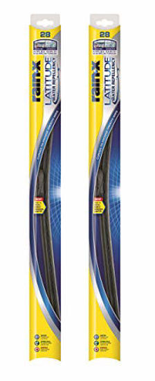 Picture of Rain-X - 810168 Latitude Water Repellency Wiper Blade, 28 - 2 Pack